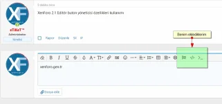 XenForo 2 1 Editör buton yöneticisi özellikleri kullanımı - yeni demo.webp