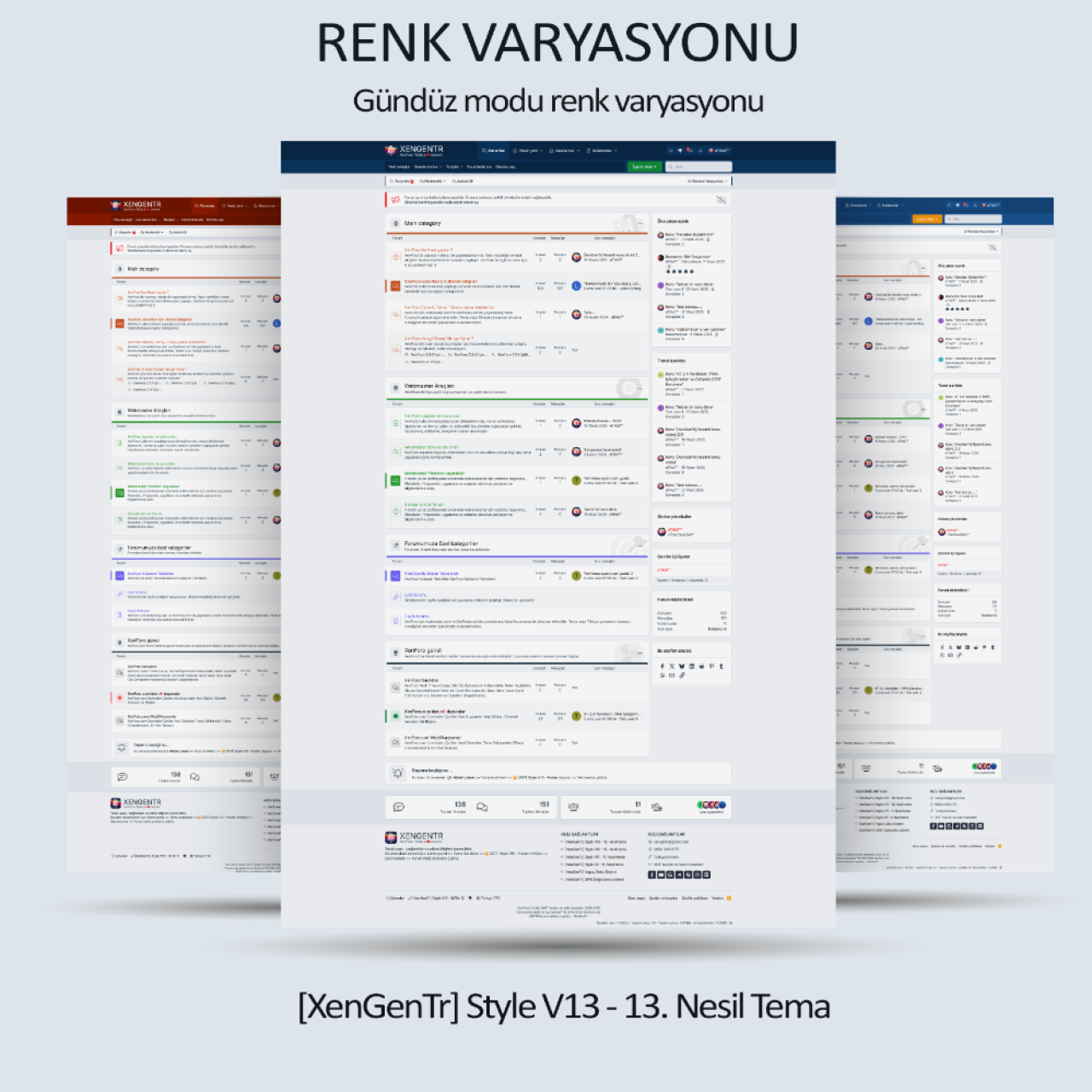 Ürün '[XenGenTr] Style V13 - 13. Nesil Tema'